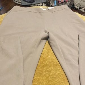 NWT flat front Chicos size 2 khaki dress pants